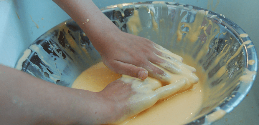 Zelf oobleck maken
